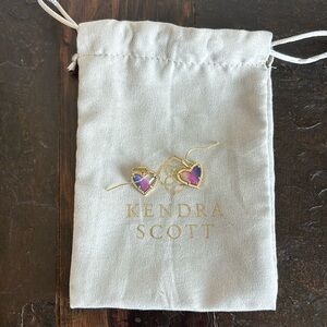 Kendra Scott heart earrings